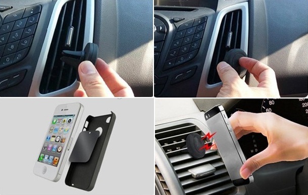 suport magnetic auto de telefon mobil
