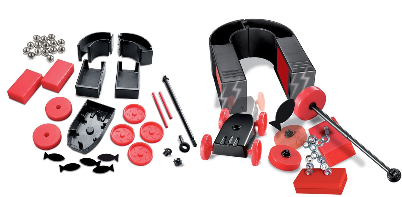 Componente Kit magnetic pentru experimente si jocuri