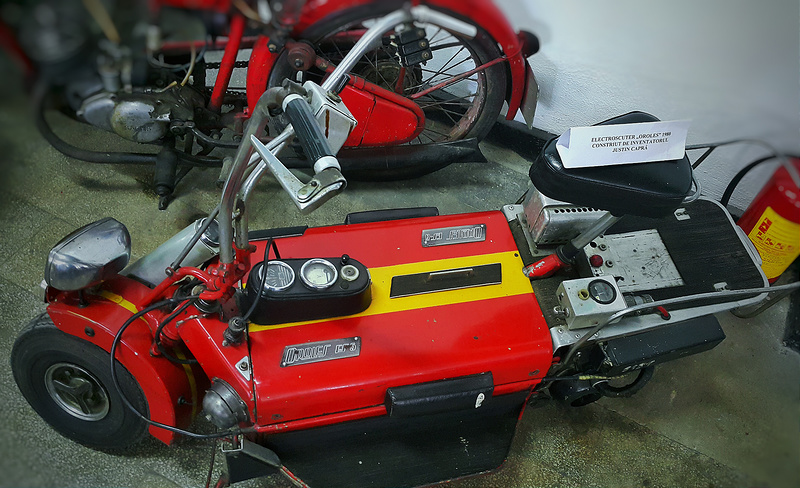 Electroscuter construit de Justin Capra in 1980