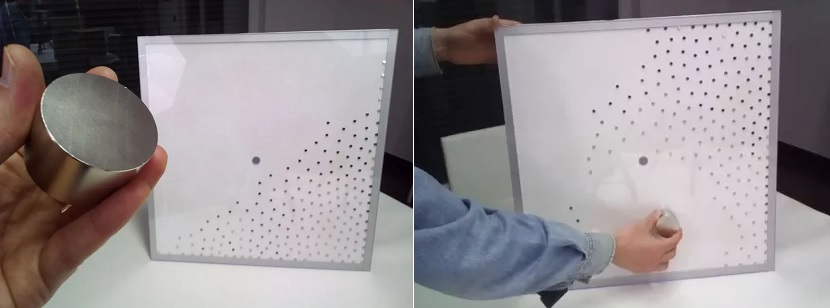 Efectul obtinut cand avem mai multi magneti in interiorul tabloului cu magneti este foarte interesant Efectul obtinut cand avem mai multi magneti in interiorul tabloului cu magneti este foarte interesant