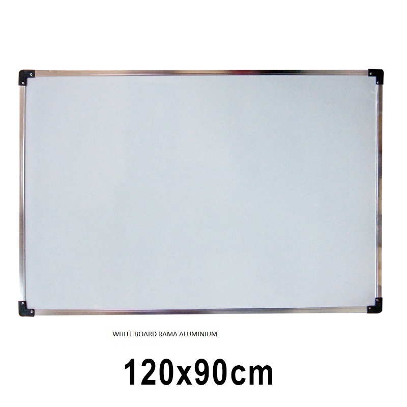 Whiteboard magnetic cu rama aluminiu 120x90 cm