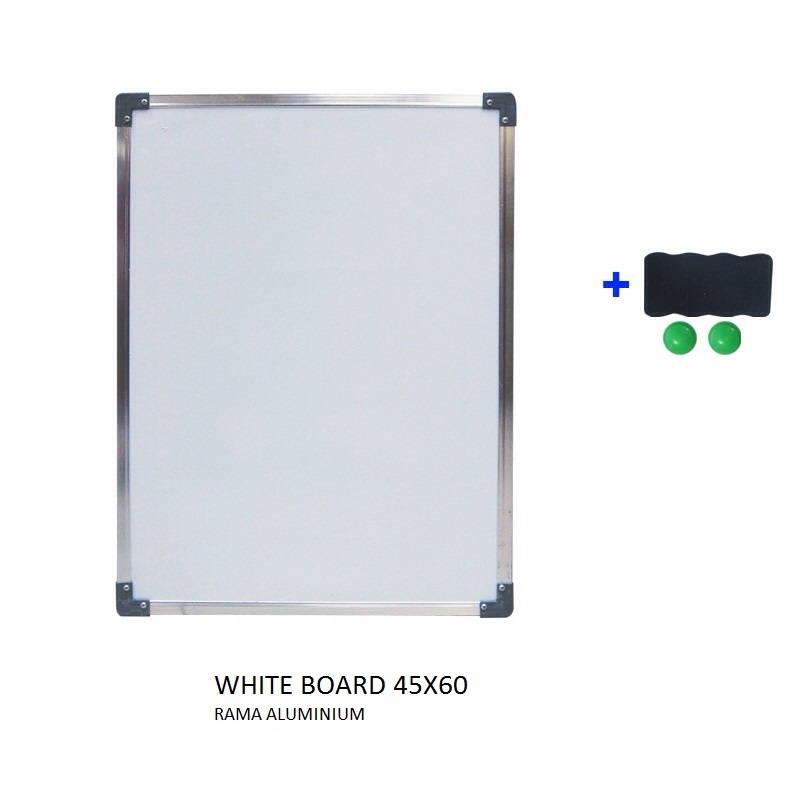 Whiteboard magnetic cu rama aluminiu 45x60 cm - Click pe Imagine pentru inchidere