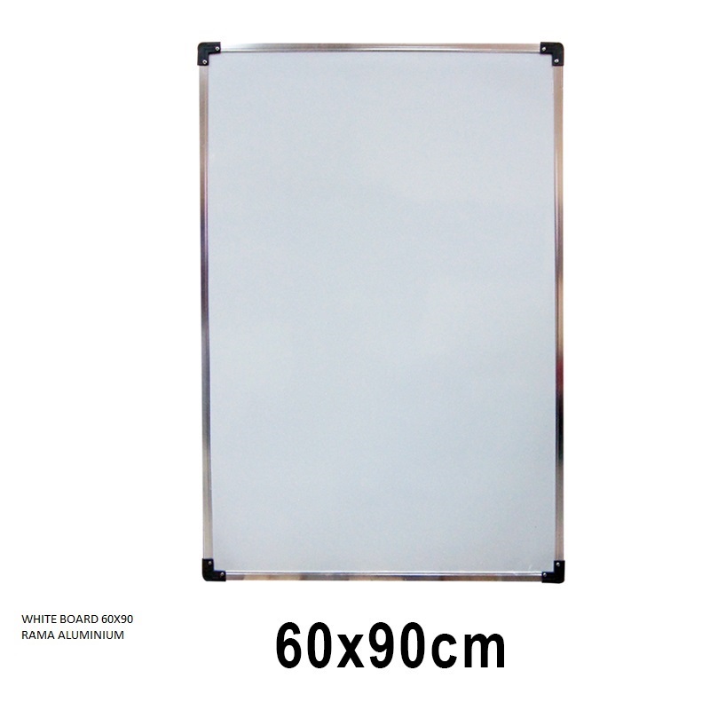 Whiteboard magnetic cu rama aluminiu 60x90 cm