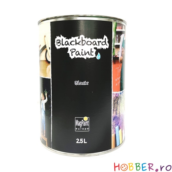 Vopsea tabla de scris BlackboardPaint 2.5 L - Neagra