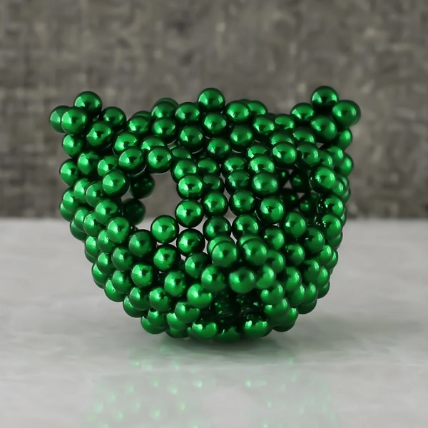 Neocube 216 Verde - set sfere magnetice diametru 5 mm