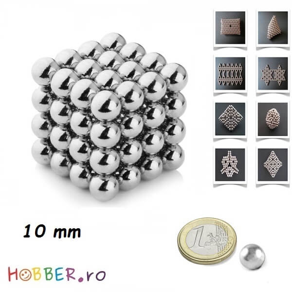 Neocube 64 - set sfere magnetice diametru 10 mm