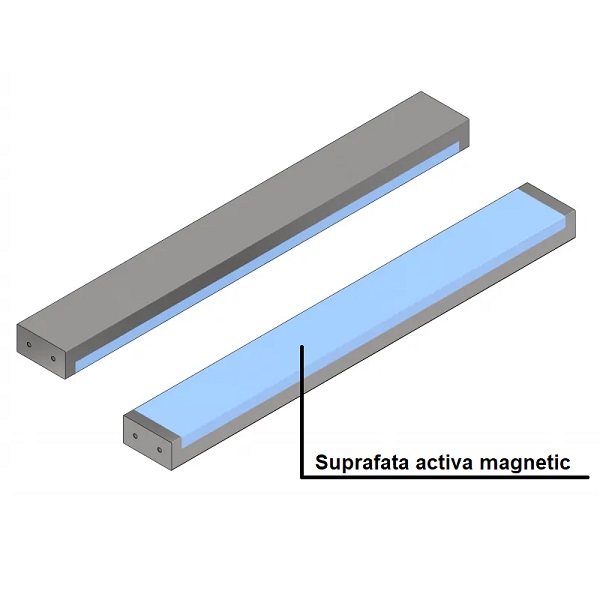 Separator magnetic bara pentru benzi transportoare, 250 x 120 x 60 mm, N52