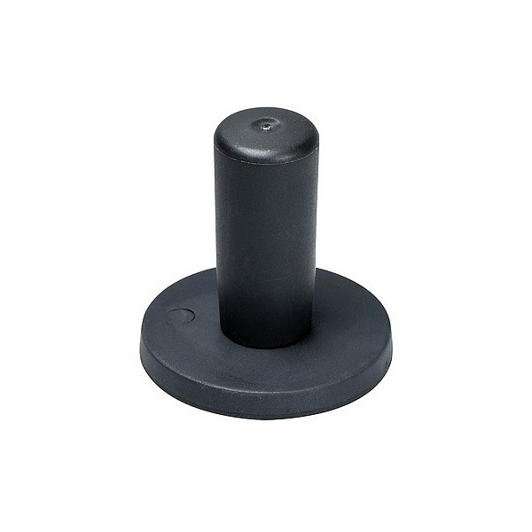 Magnet neodim cauciucat Ø43 mm, cu maner pentru fixare folie